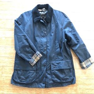 Barbour Wax Cotton Jacket Size 12